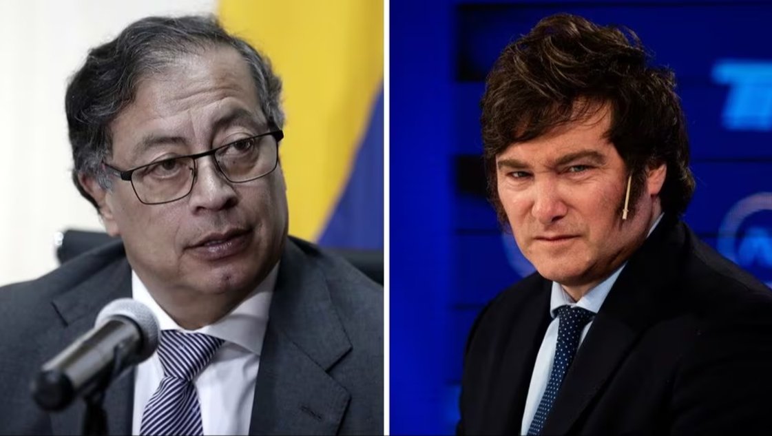 Milei llamó "comunista asesino" a Gustavo Petro: la respuesta del gobierno colombiano