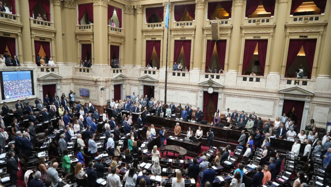 Cuarto intermedio: Diputados retomará este mediodía el debate de la Ley Ómnibus