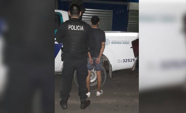 Lo aprehendieron por golpear a su pareja menor de edad - La Nueva