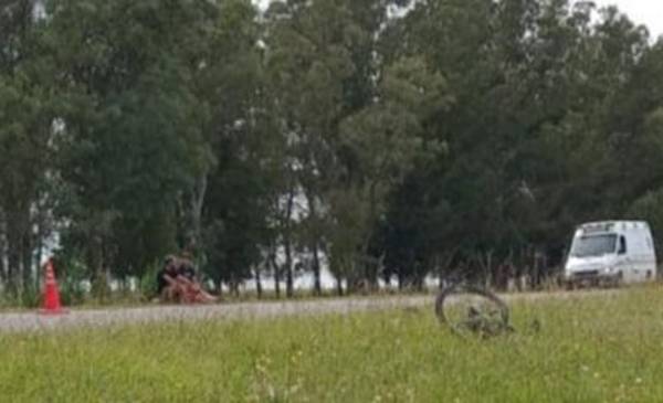 Tres Arroyos: murió un ciclista tras chocar con un camión en la ruta 72 ...