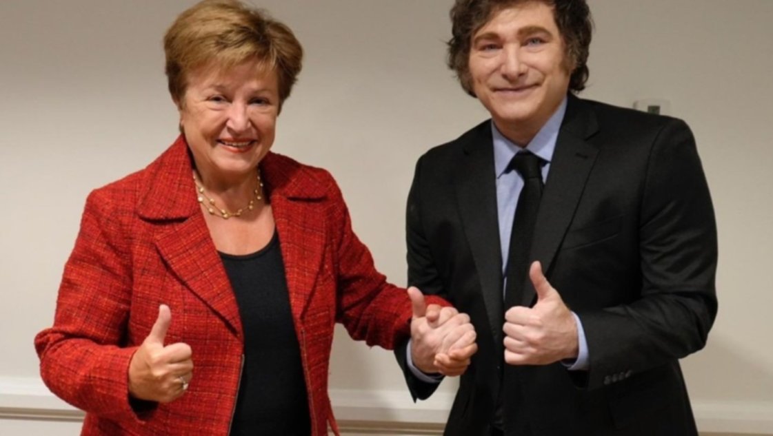 Milei se reunió con Georgieva y acordaron negociar un nuevo entendimiento Milei se reunió con Georgieva y acordaron negociar un nuevo entendimiento