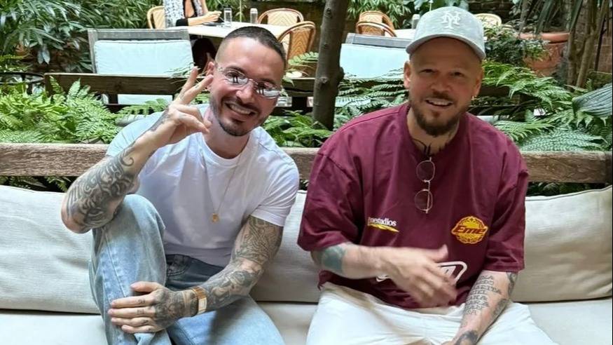 Histórico: J Balvin y Residente se reconciliaron y pusieron fin a su guerra