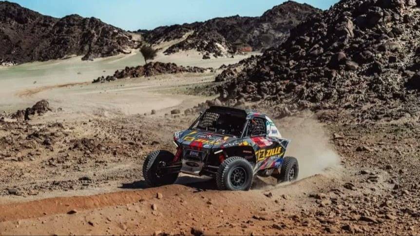 El Dakar y los argentinos: Zille y Cesana lideran la categoría Challenger