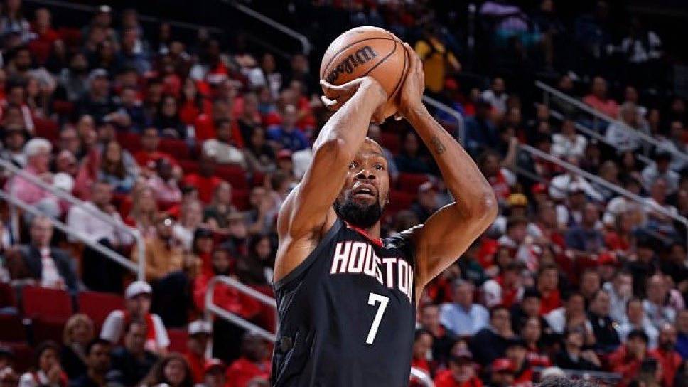 Mirá el tiro ganador de Kevin Durant, en la victoria de Houston 100 a 97