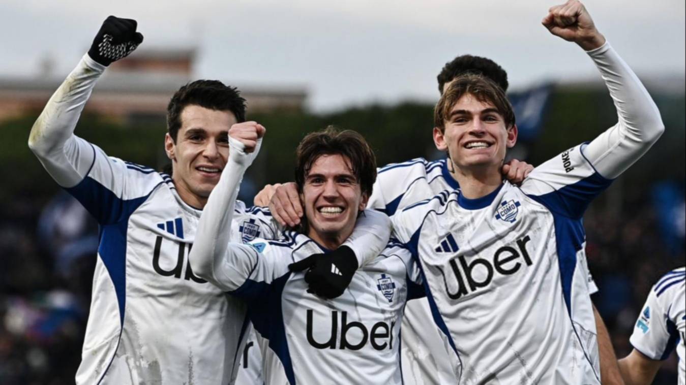 Video: mirá el golazo que metió un argentino para la victoria de Como