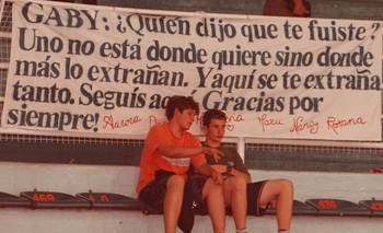 Se cumplen hoy 25 años del fallecimiento de Gaby Riofrío, jugando para Estudiantes