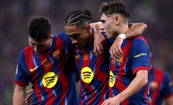 Barcelona humilló a Athletic Club y es finalista de la Supercopa de España