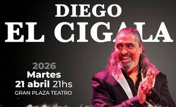 Diego El Cigala vuelve a Bahía Blanca: show “Flamenco y Son” el 21 de abril