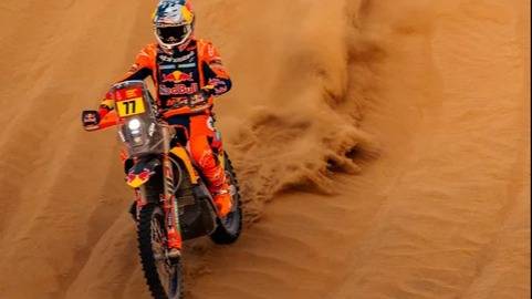 Luciano Benavides es el nuevo líder del Dakar y sueña con la consagración en motos