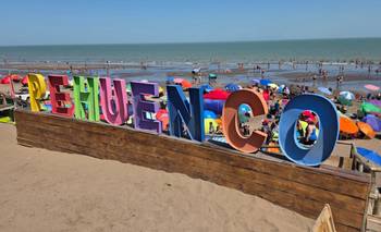 Controles en la zona de la peatonal de Pehuen Co