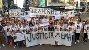 Hicieron una marcha pidiendo justicia por el hincha de Olimpo asesinado