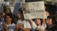 Hicieron una marcha pidiendo justicia por el hincha de Olimpo asesinado