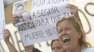 Hicieron una marcha pidiendo justicia por el hincha de Olimpo asesinado