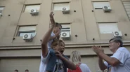 Hicieron una marcha pidiendo justicia por el hincha de Olimpo asesinado