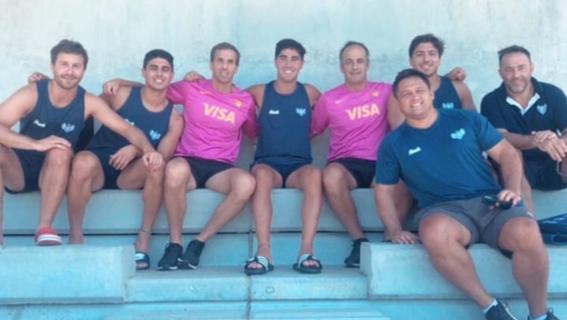 Rugby: jugadores de Sportiva disfrutaron de entrenar con el plantel de Jaguares