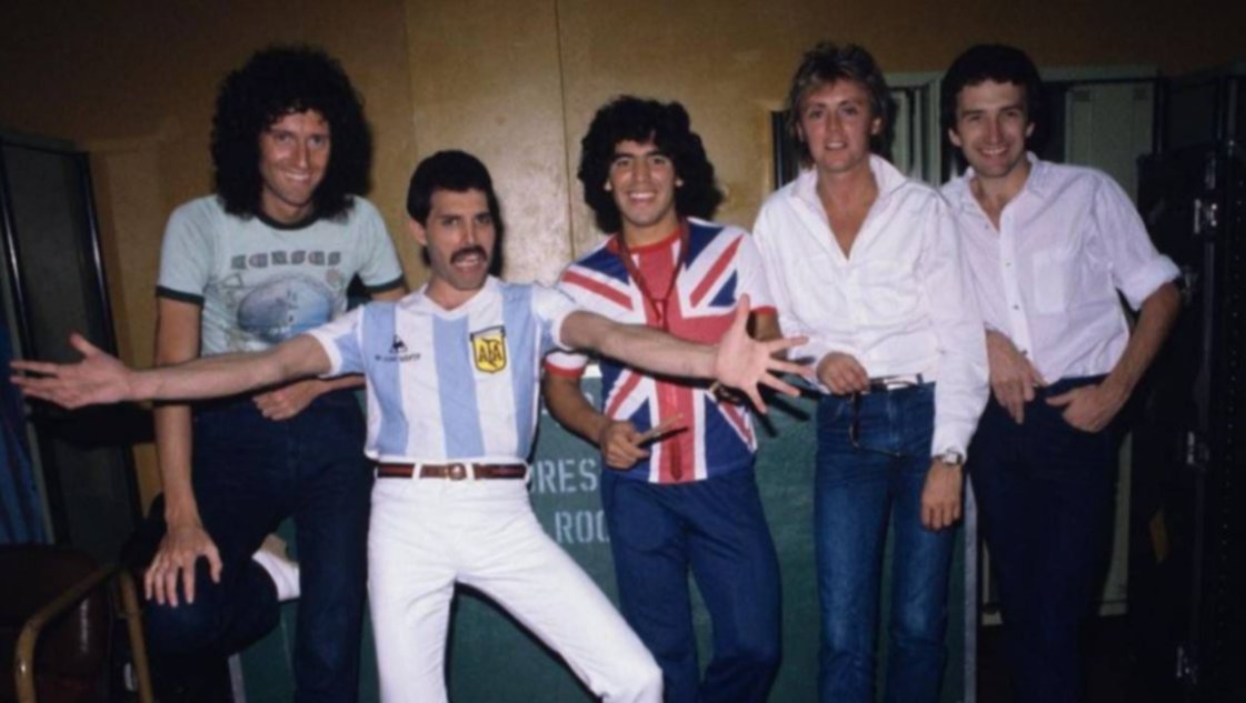 La verdadera historia detrás del encuentro entre Maradona y Queen