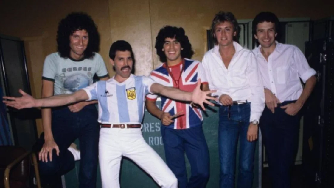 La verdadera historia detrás del encuentro entre Maradona y Queen