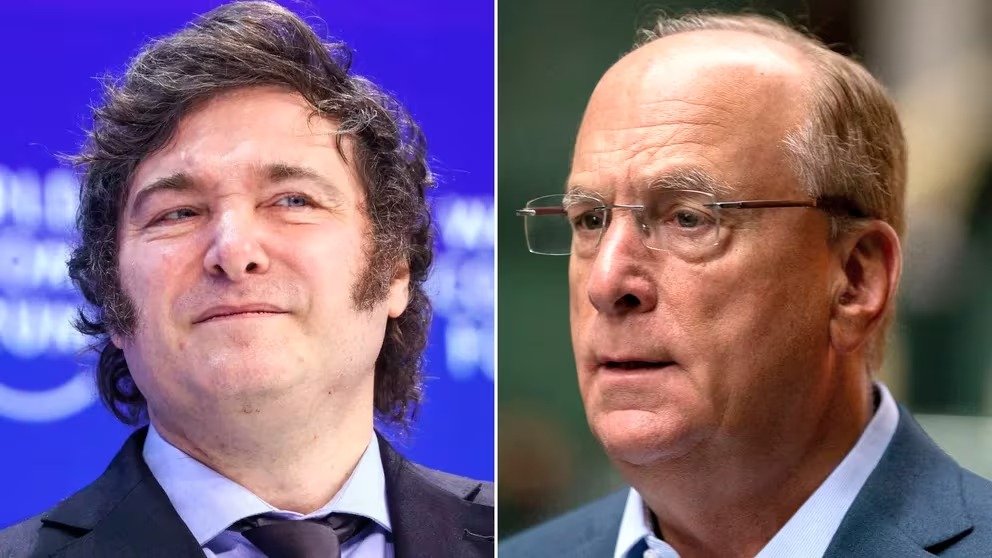 Milei Se Reúne Con El CEO De Blackrock, Larry Fink - La Nueva