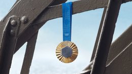 Metal de la Torre Eiffel y mucha geometría: presentaron las medallas olímpicas