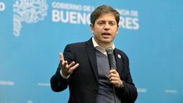 Kicillof pagó los sueldos docentes sin transferencias de Nación pero dijo que no puede hacerse cargo