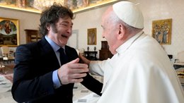 Milei: "El Papa es la persona más importante de la Argentina"