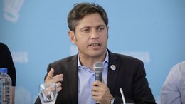 Kicillof: "Aunque Milei nos corte los fondos, vamos a seguir con las obras en Bahía"