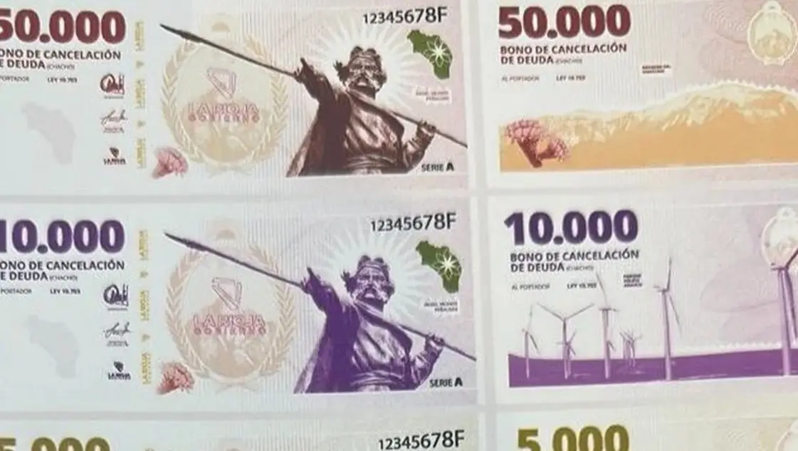 Bocade: así es el «Chacho», la cuasimoneda de La Rioja