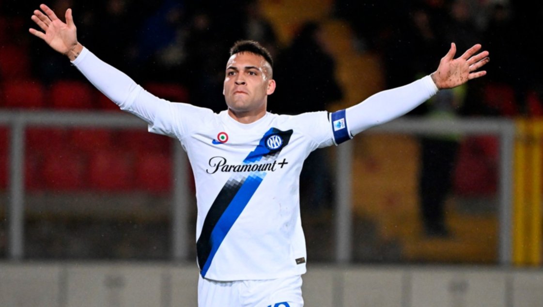 Lautaro Martínez superó los 100 goles en la Serie A y el Inter dio otro paso hacia al título