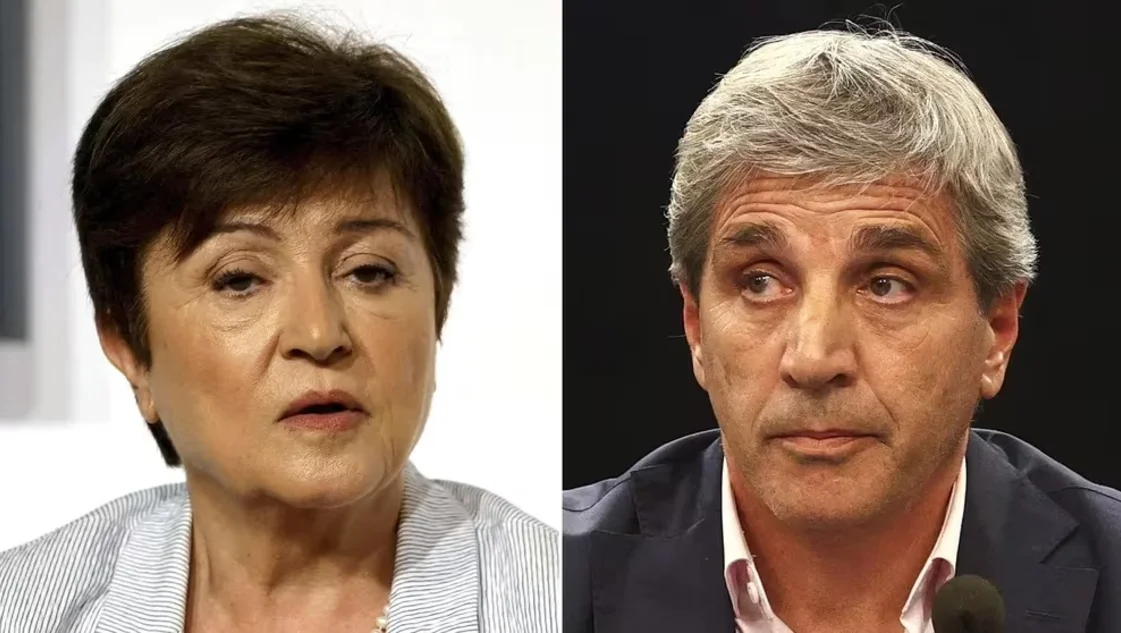 FMI: en Brasil, Caputo se reúne por primera vez con Georgieva para avanzar en un nuevo programa