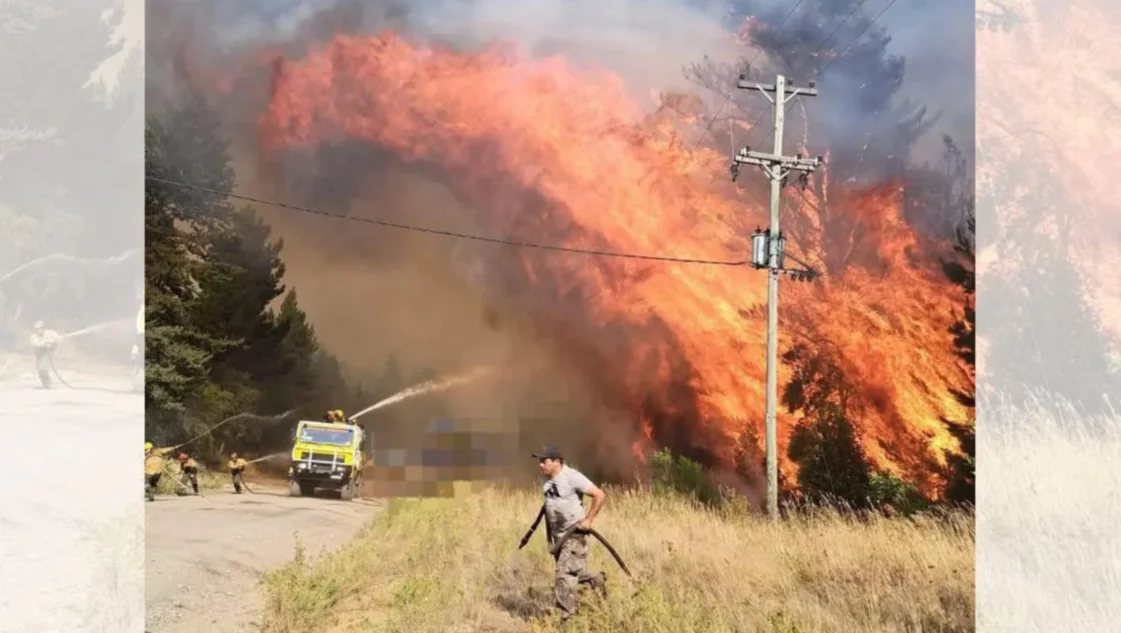 El gobernador de Río Negro vinculó los incendios en El Bolsón a “un hecho intencional y delictivo”