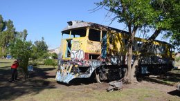 Feria de emprendedores, solidaridad y un poco de historia del Ferrocarril
