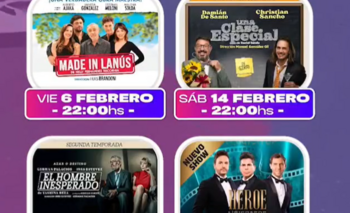 Febrero llega con una cartelera imperdible al Centro Cultural Monte Hermoso