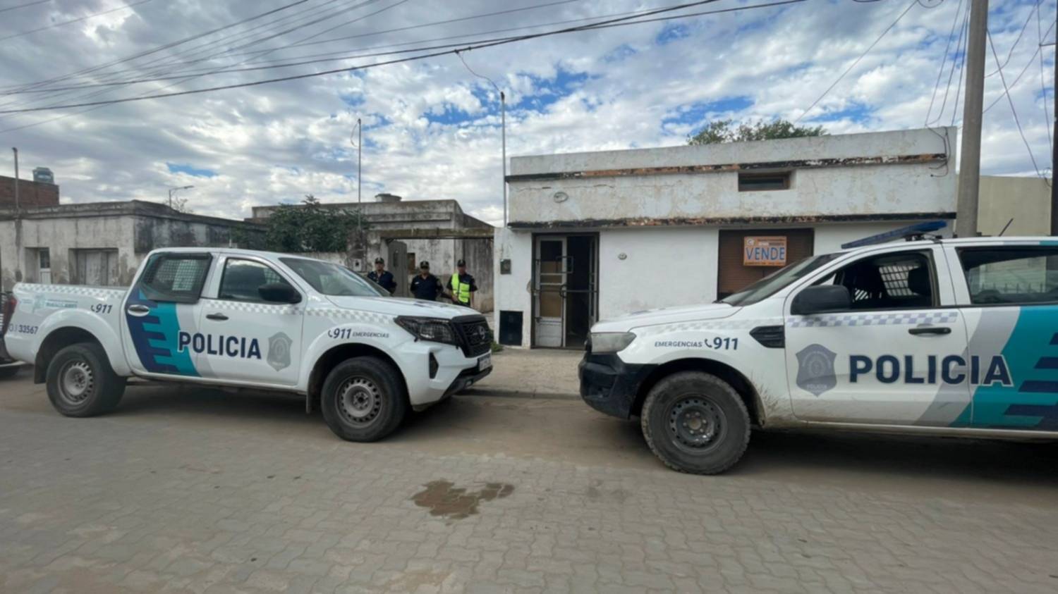 Allanamiento y arrestos por el robo a una vivienda de Punta Alta