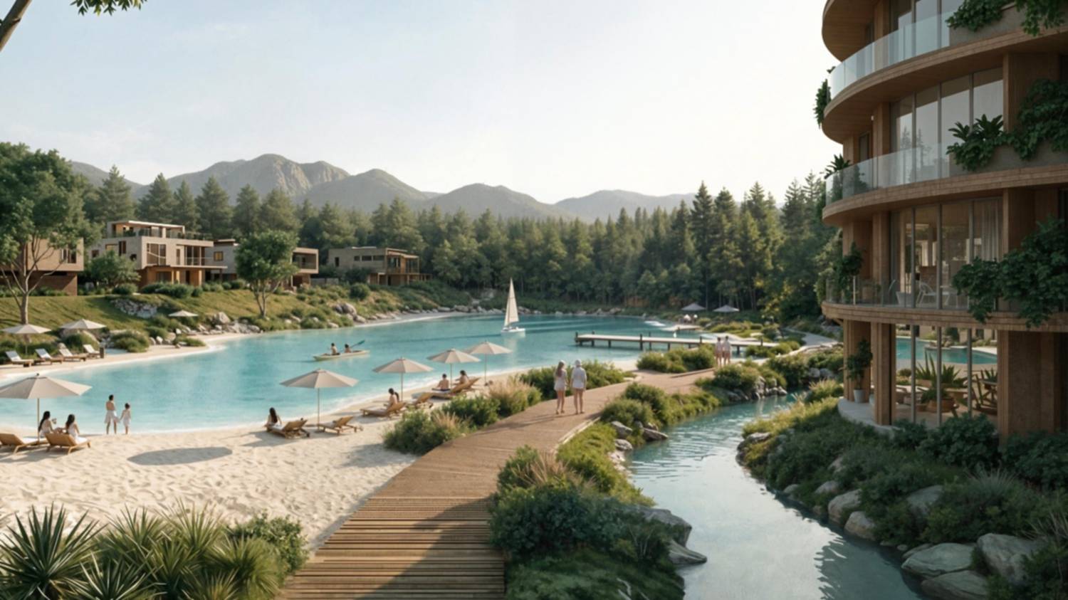 Savile Holding anunció un acuerdo para construir una laguna artificial en Sierra de la Ventana