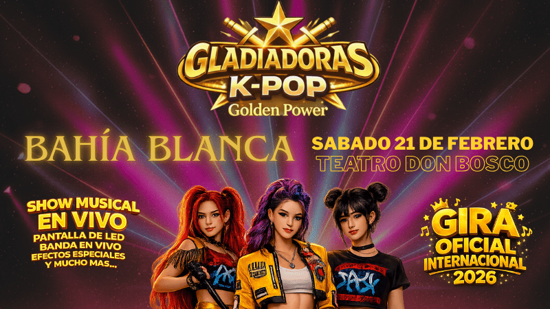 Una experiencia musical para los más chicos: Gladiadoras K-Pop en el Teatro Don Bosco