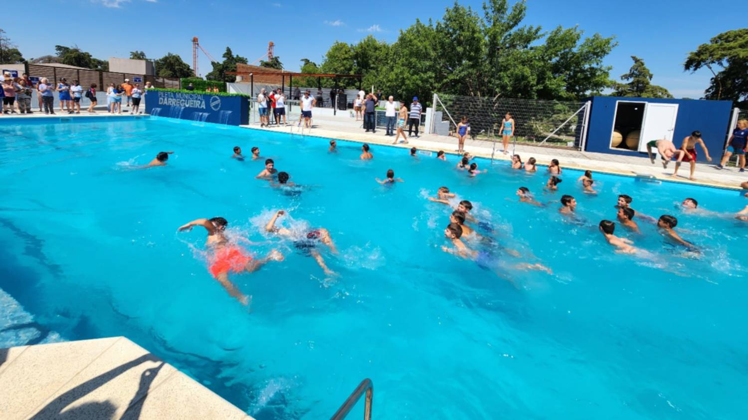 Tras años de desidia, Darregueira recuperó la pileta municipal