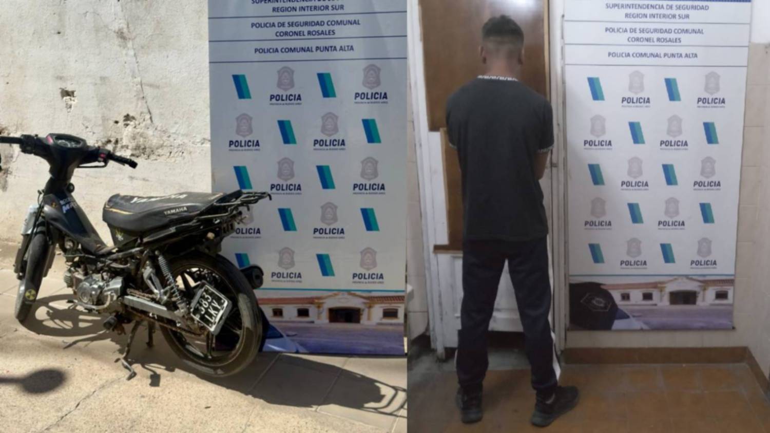 Detienen a un joven que manejaba una moto con el número de motor adulterado