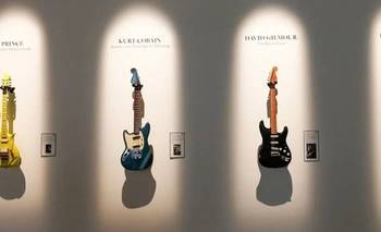Subastarán en EEUU guitarras y reliquias de Kurt Cobain, The Beatles y Eric Clapton