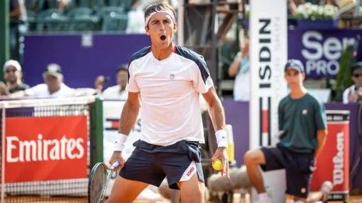 Etcheverry remontó y llegó por primera vez a semifinales del Argentina Open