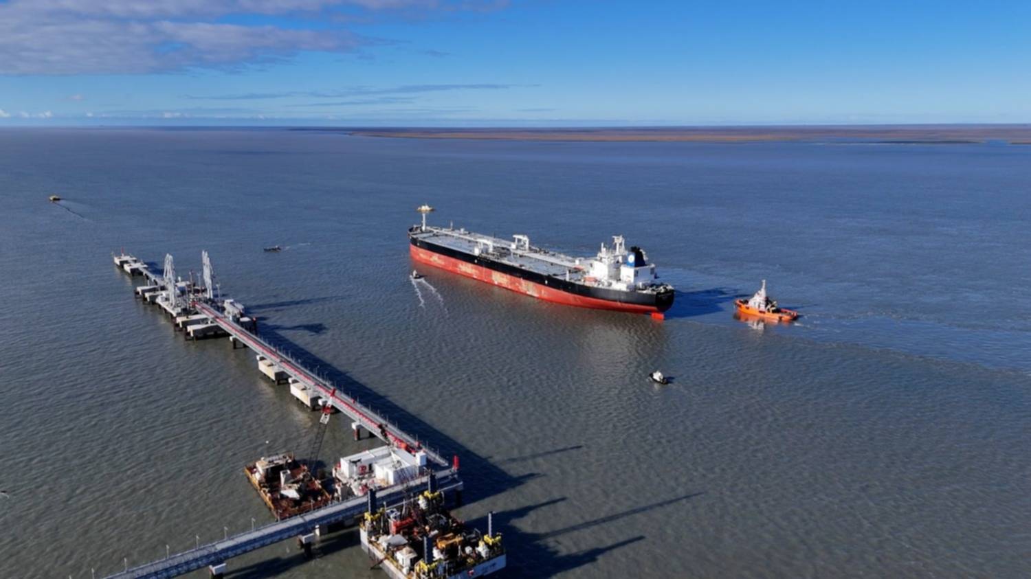 Puerto  Rosales  cerró 2025  con récord en  exportación  de crudo de Vaca Muerta