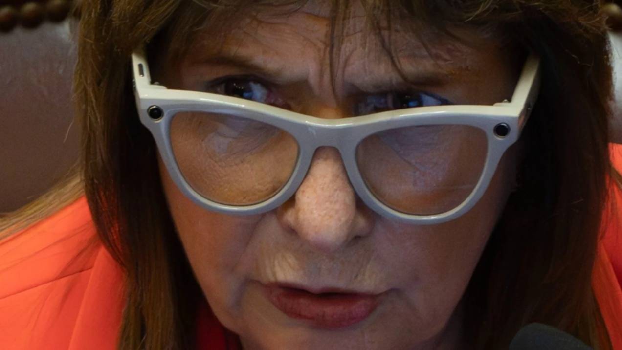 Cuánto cuestan los anteojos inteligentes que usó Patricia Bullrich en el Senado