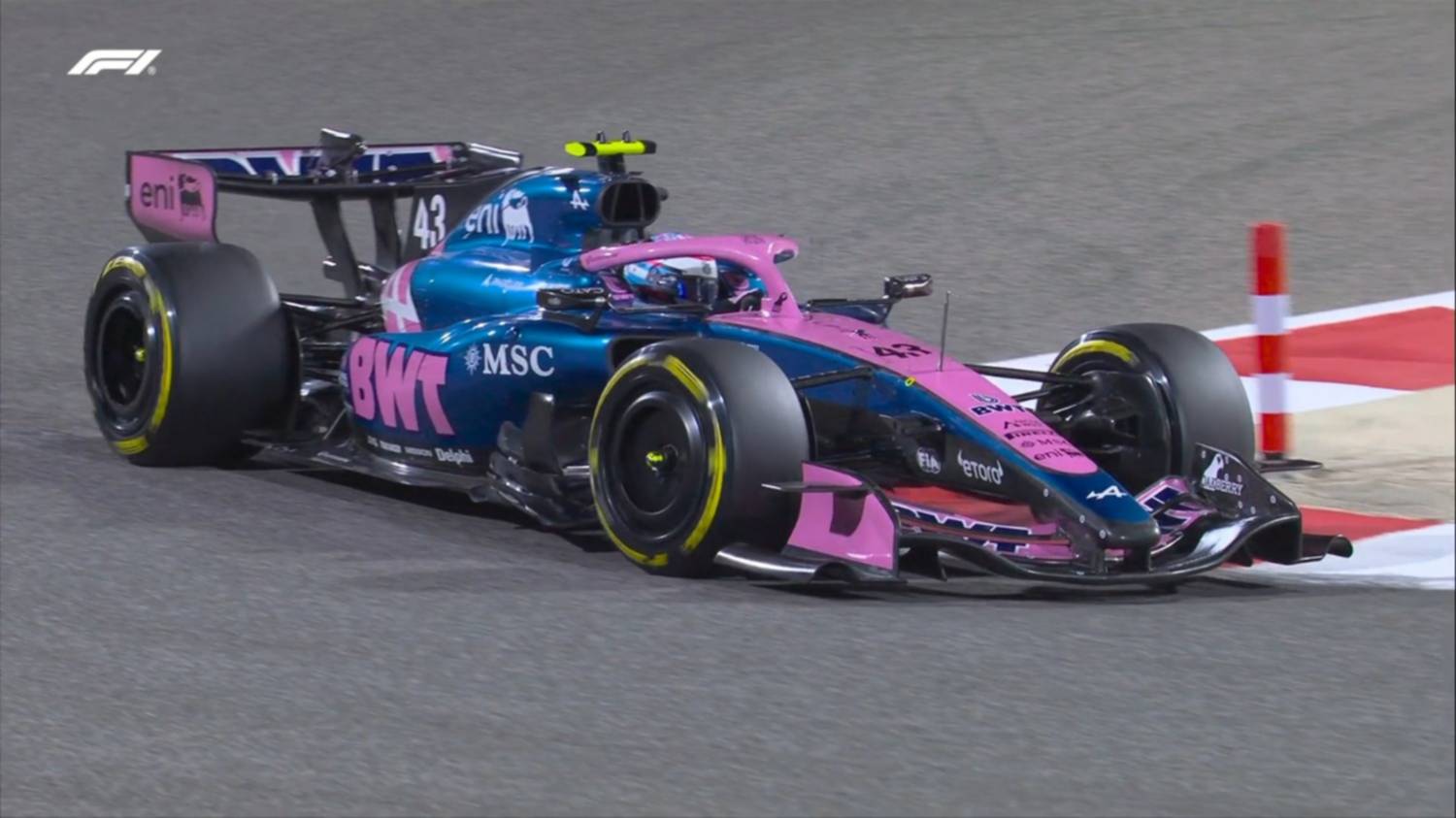 Franco Colapinto cerró 6º su última prueba oficial de la F1 en Bahréin