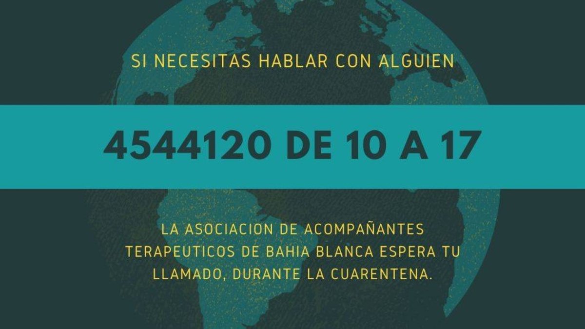 Contención telefónica: ofrecen servicio de acompañamiento terapéutico  durante la cuarentena - La Nueva