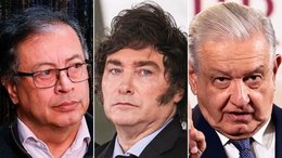Milei llamó "ignorante" a López Obrador y calificó como "asesino terrorista" a Petro
