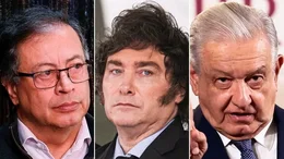 Milei llamó "ignorante" a López Obrador y calificó como "asesino terrorista" a Petro
