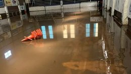 "Los pisos que estuvieron bajo agua fueron afectados en un cien por ciento"