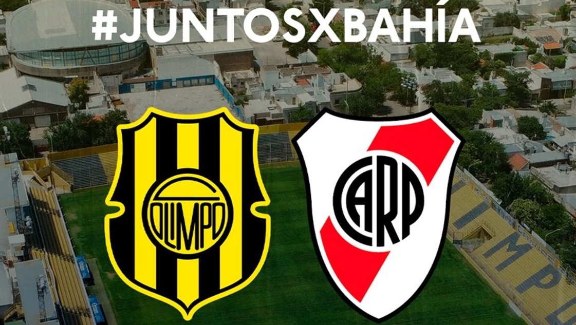 River le propuso a Olimpo jugar un partido solidario para ayudar a los bahienses