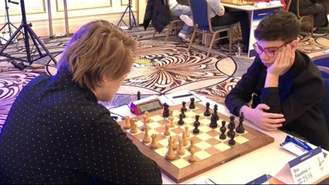 Ajedrez: Faustino Oro perdió ante el ruso Grebnev y postergó su objetivo