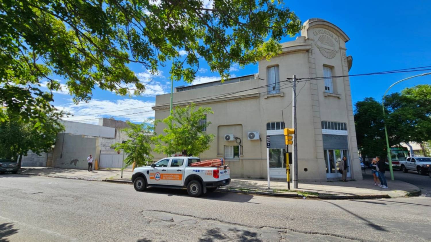 Evacuaron el Tribunal de Faltas por un principio de incendio