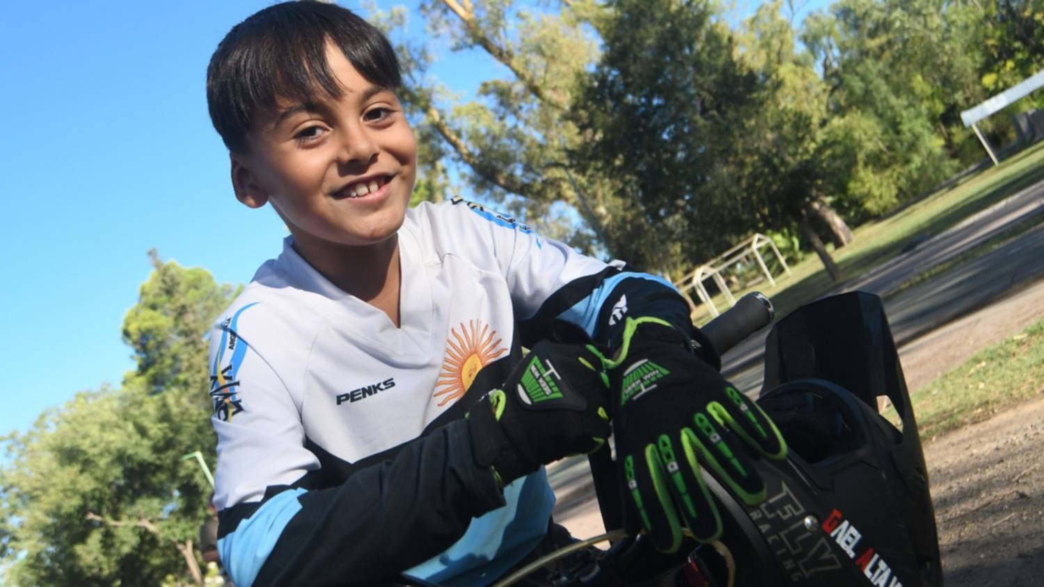 Con alma de campeón: Gael Altamiranda, el "Torito" que embiste en cada largada